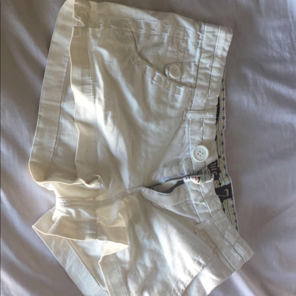 White shorts